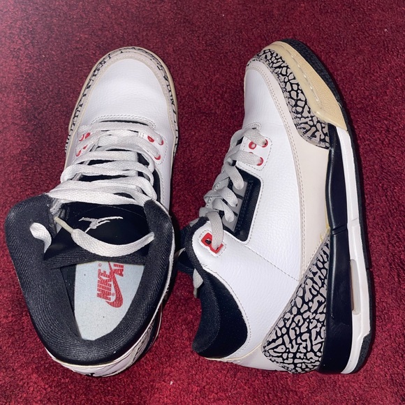 2014 Air Jordan 3 Retro Infrared 23 7Y - Picture 8 of 9